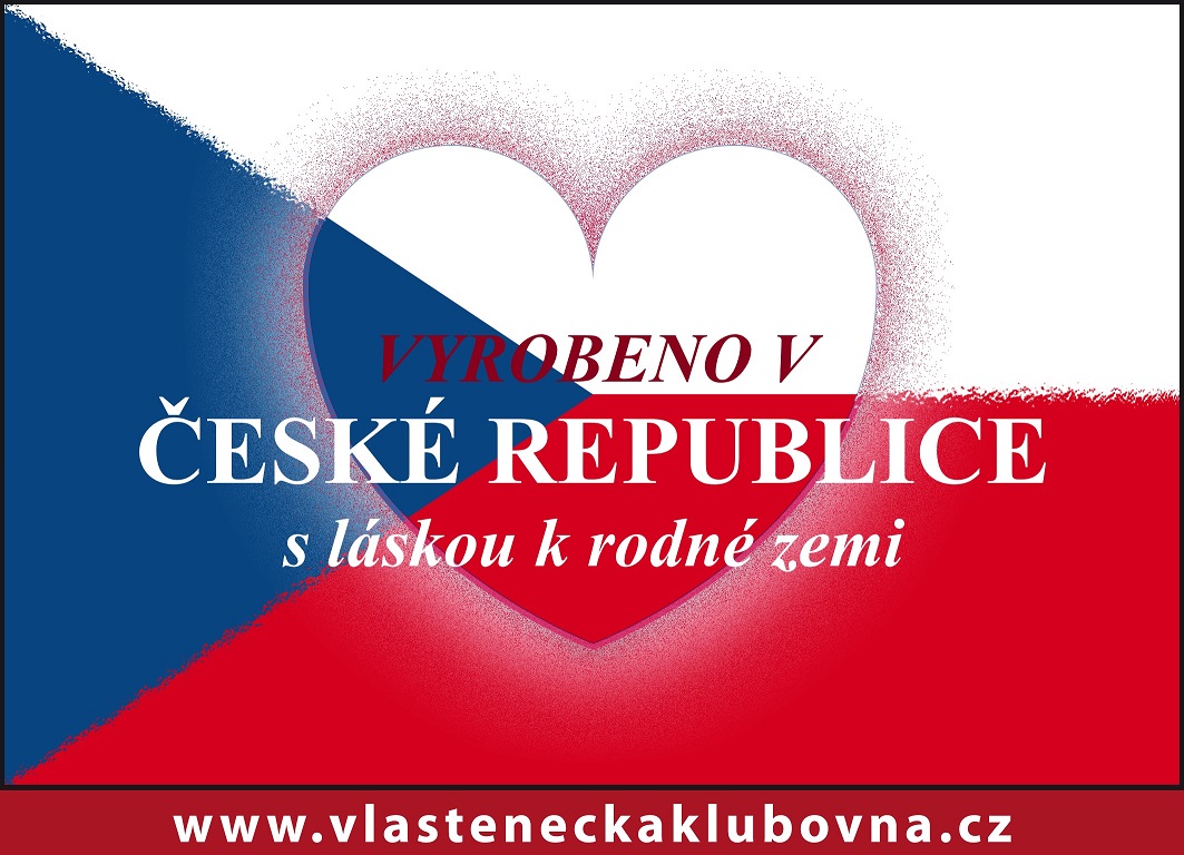 Vyrobeno v ČESKÉ REPUBLICE