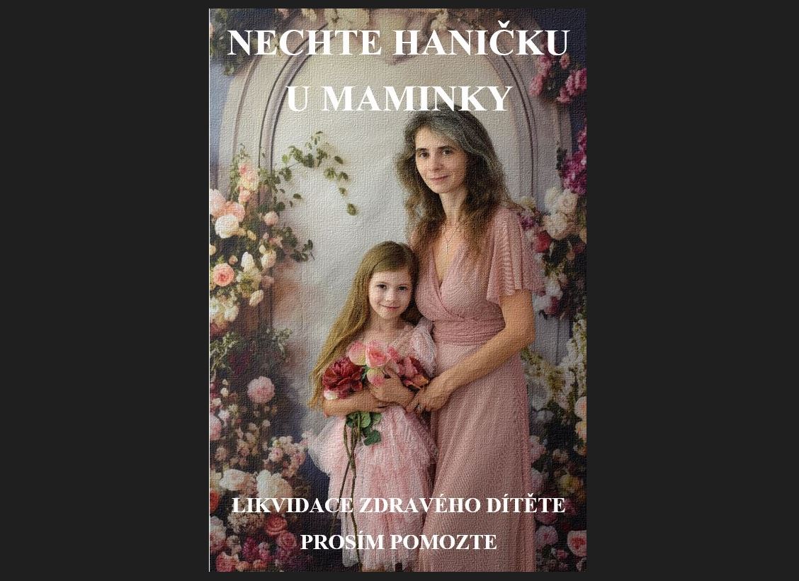 Nechte Haničku u maminky